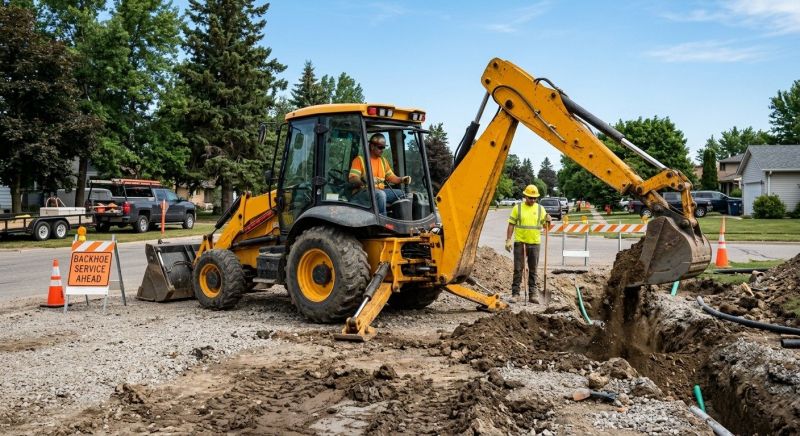 Backhoe Service in Gwinnett County, GA