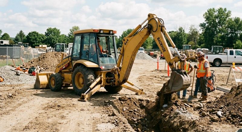 Backhoe Service in Gwinnett County, GA