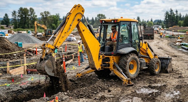 Backhoe Service in Gwinnett County, GA