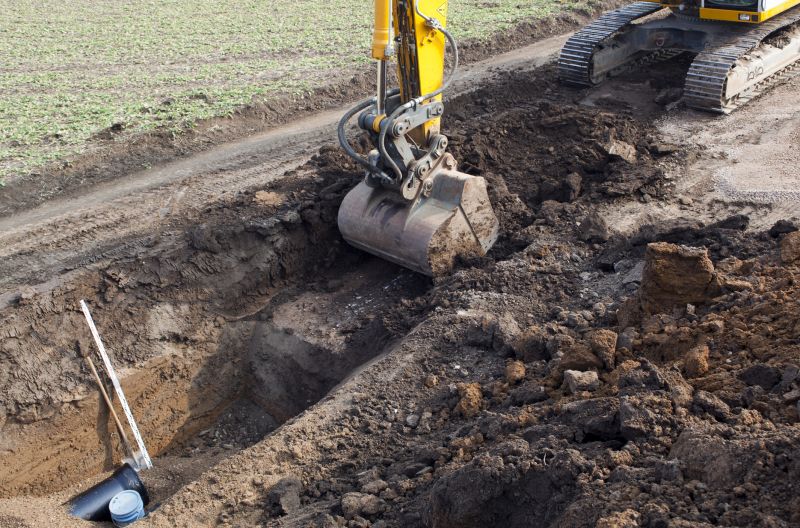 Backhoe Trenching in Gwinnett County, GA