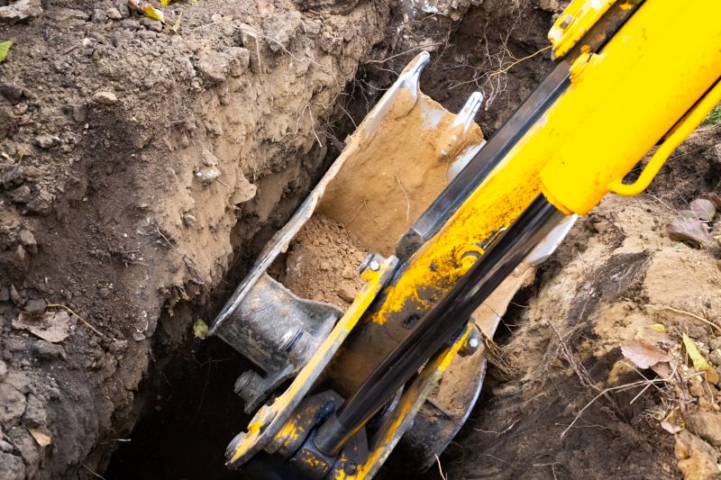 Backhoe Trenching in Katy, TX