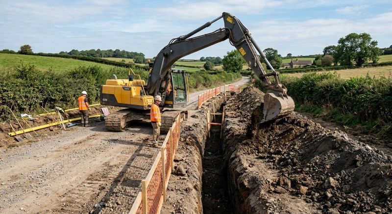 Construction Excavation in Utah County, UT