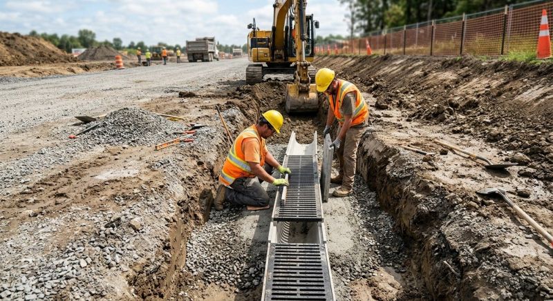 Ditch Installation in Marietta, GA