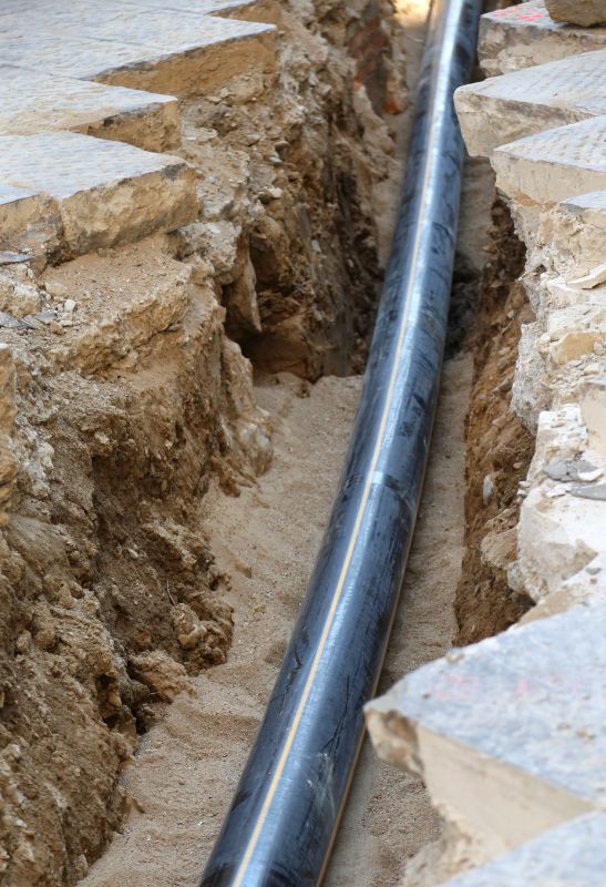 Downspout Trenching in Conroe, TX