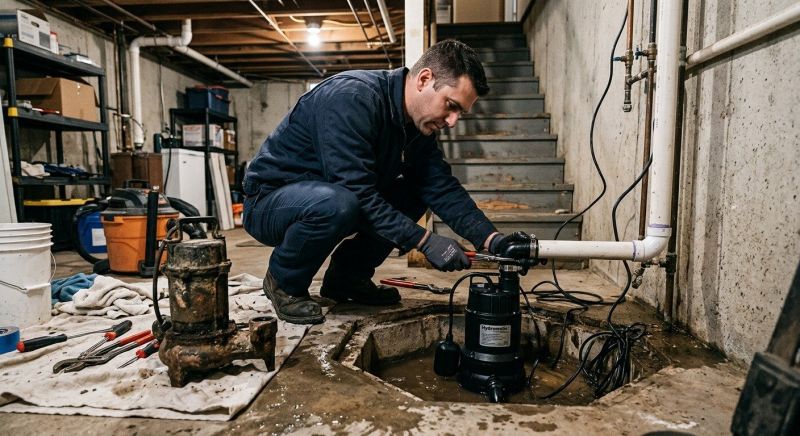 Ejector Pump Installation in St Louis, MO