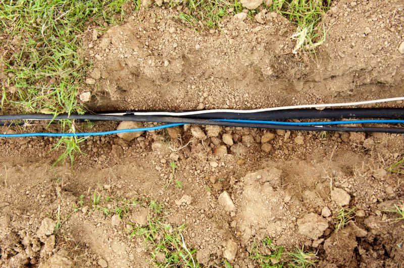 Electrical Line Trenching in Cumming, GA