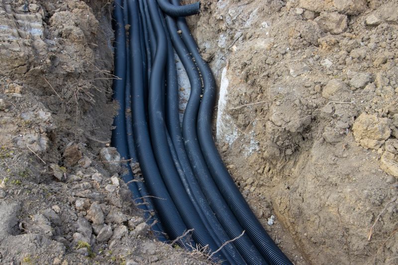 Electrical Line Trenching in Cumming, GA