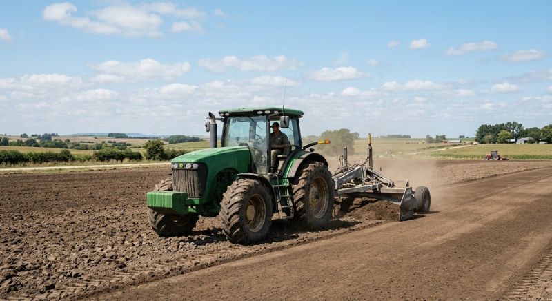 Field Leveling in Utah County, UT