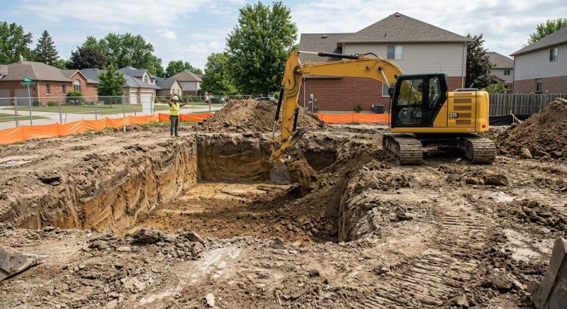 Foundation Excavation in Marietta, GA