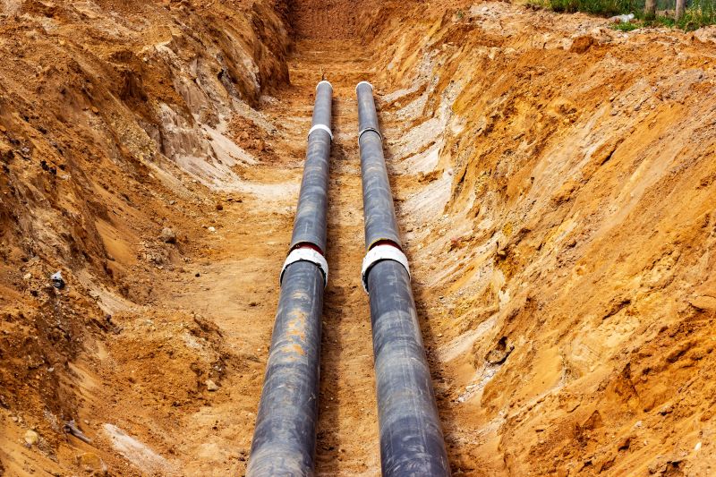Gas Line Excavation in Katy, TX