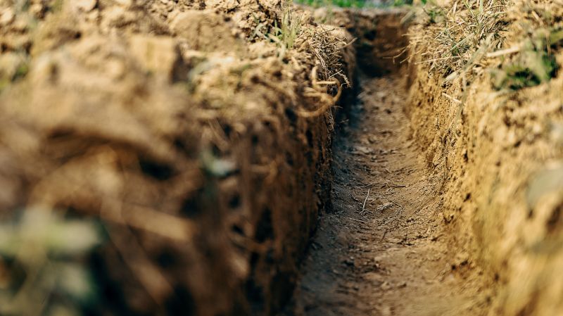 Irrigation Trenching in Conroe, TX
