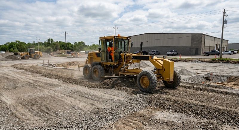 Lot Grading in Marietta, GA