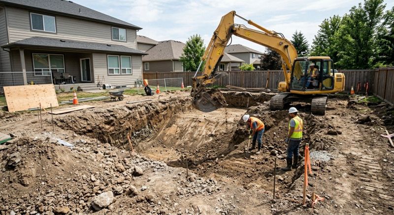 Pond Excavation in Marietta, GA