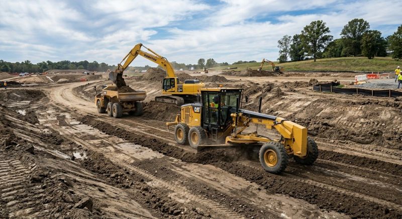 Site Grading Service in Katy, TX