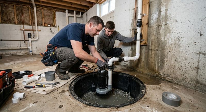 Sump Pump Installation in Springfield, MO