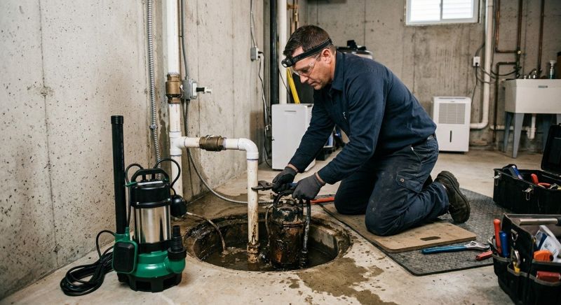 Sump Pump Installation in Kansas City, MO