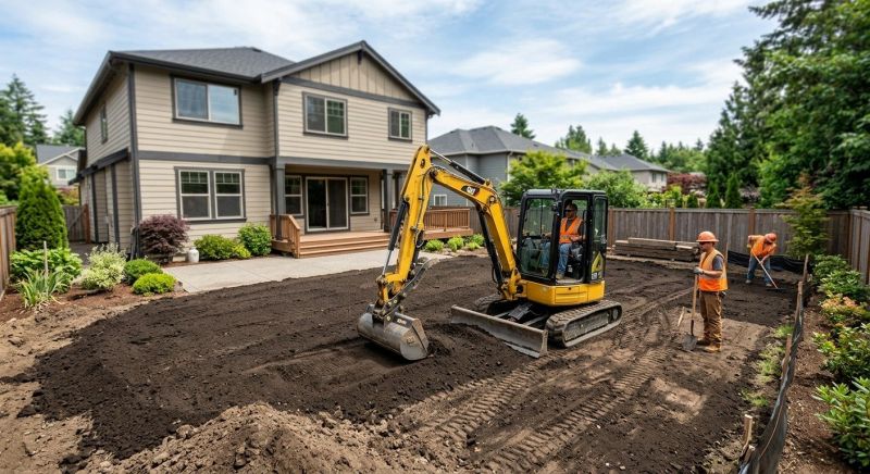 Yard Grading in Cumming, GA