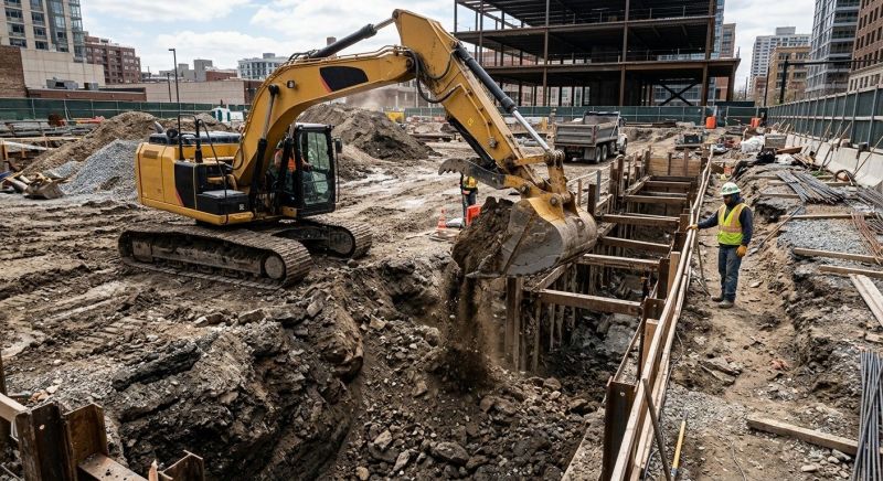 Construction Excavation in Marietta, GA
