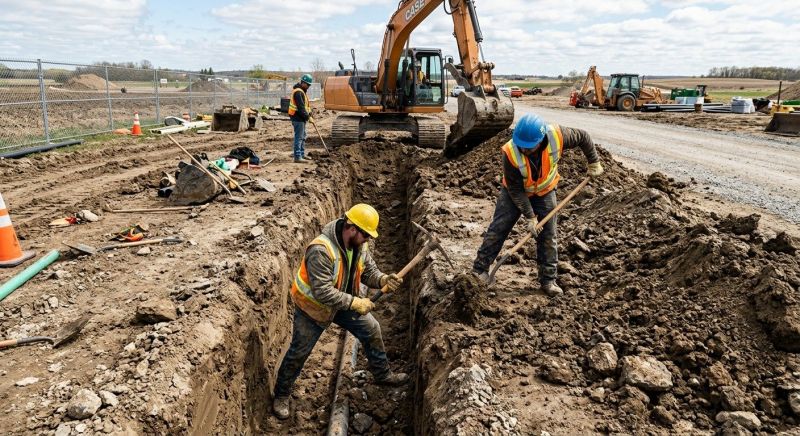 Ditch Digging in Conroe, TX