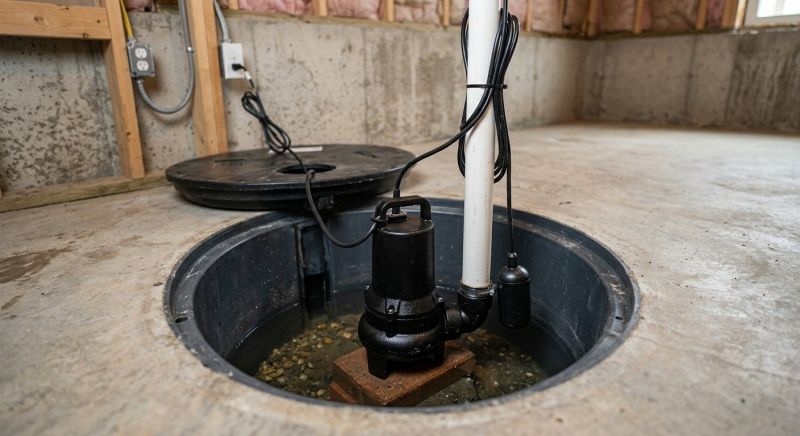 Drainage Pump Installation in Topeka, KS